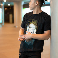 T-shirt HALF ME GOLD